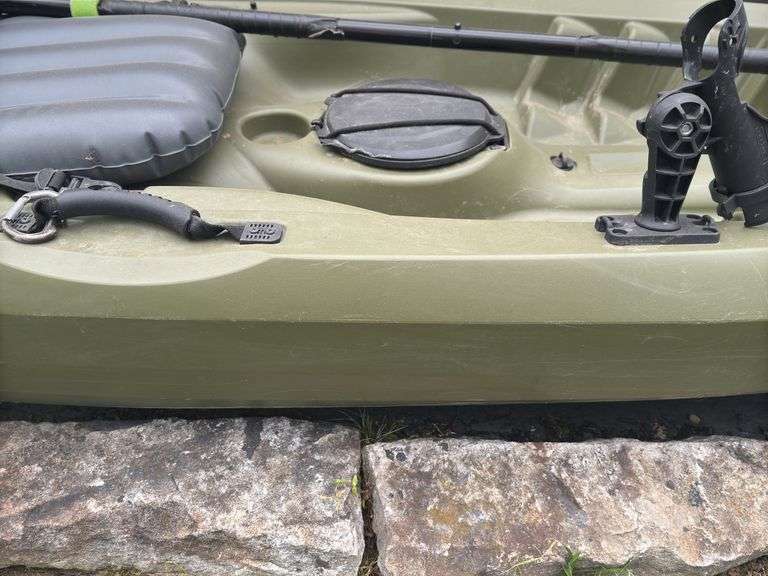 Lifetime Tamarack Plastic Canoe w/ Paddle