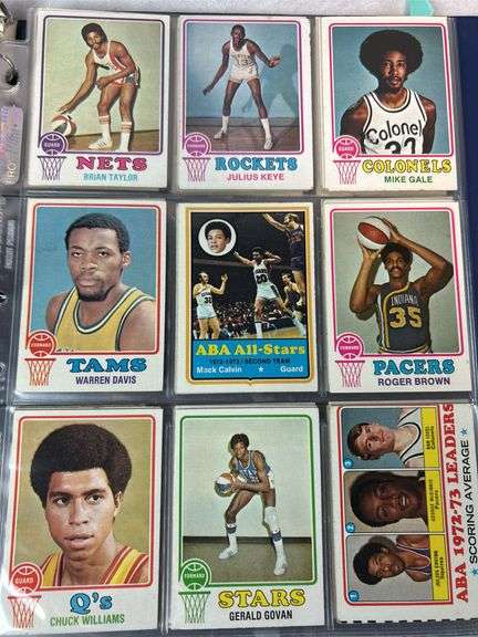 (225+) 1973-74 Topps Basketball Partial Set -