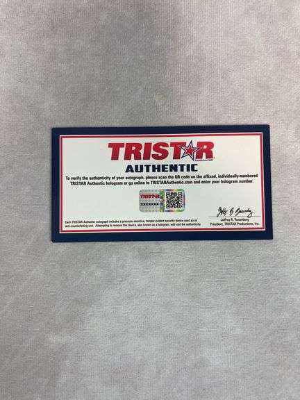 Jim Plunkett signed on a rare Stanford University mini helmet, Tri-Star cert