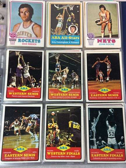 (225+) 1973-74 Topps Basketball Partial Set -