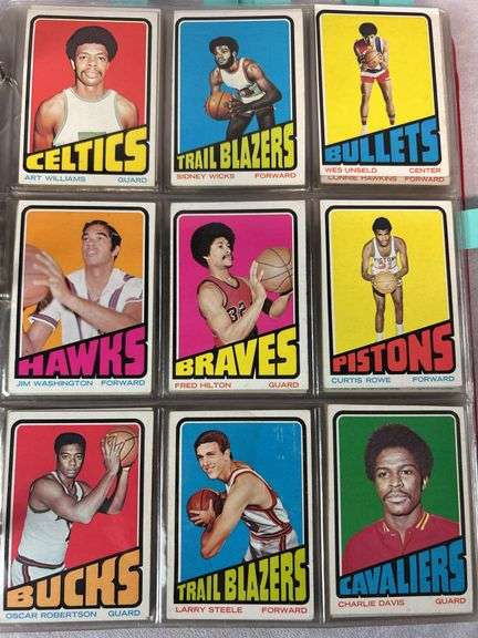 (225+) 1972-73 Topps Basketball Partial Set - with Stars & Hall of Famers
