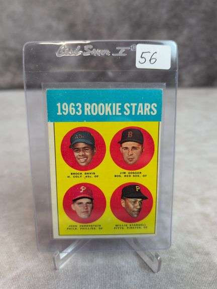 1963 Topps Willie Stargell Rookie #553