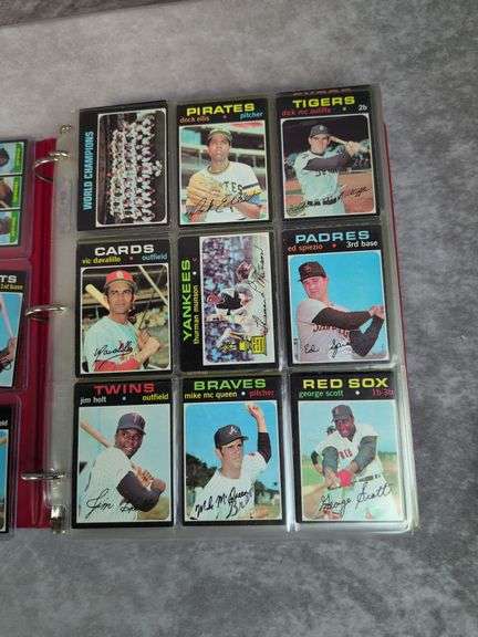 1971 Topps complete baseball set, in a binder, many Rookies & Stars