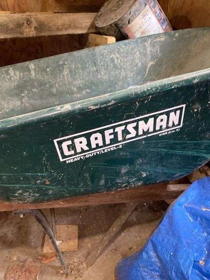 Craftsman Metal Wheelbarrow