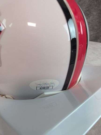 Dan Fouts Signed Hall of Fame Mini Football Helmet - JSA