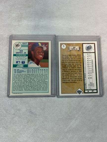 6-Card Ken Griffey Jr. Rookie Card Lot