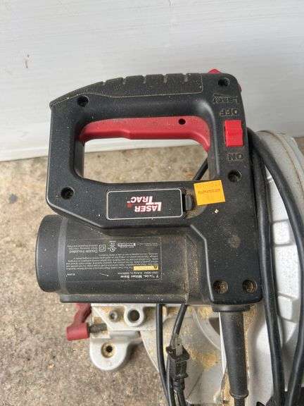Laser Trac 7-1/4in Miter Saw