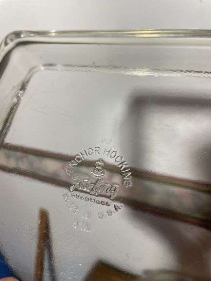 Pyrex and fire king baking dishes