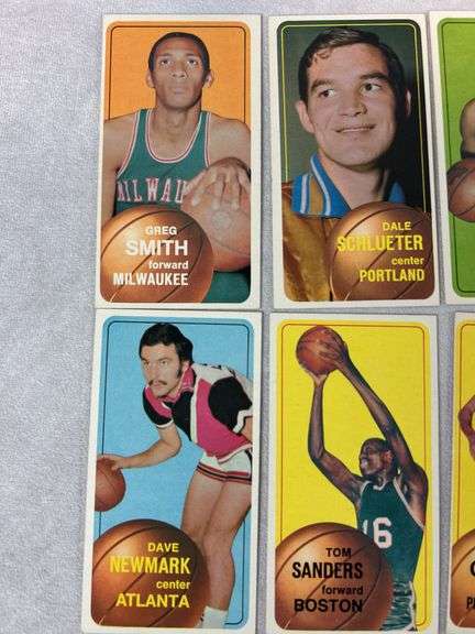 (15) 1970-71 Topps Basketball Minor Stars & Commons - Clean
