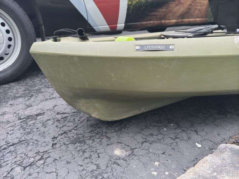 Lifetime Tamarack Plastic Canoe w/ Paddle