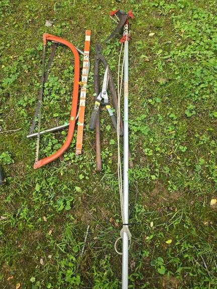 Assortment of Tree Trimmers and Pruners