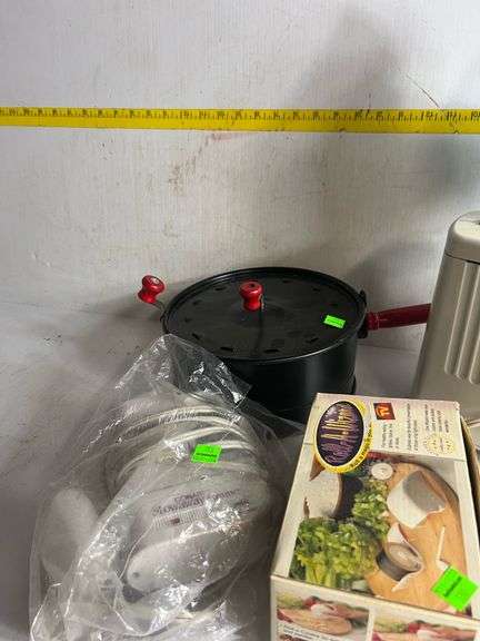 Electric Knife Sharpener, Mini Slicer, Chopper, Popcorn Popper, Steamer