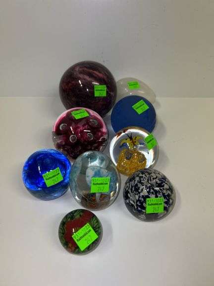 Assortment of Paper Weights