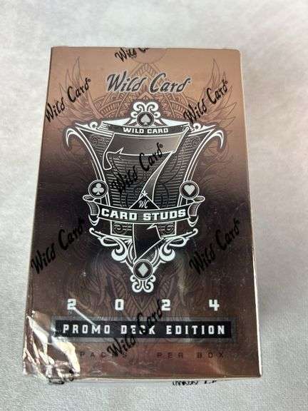 2024 Wild Card 7 Card Stud Football Hobby Box sealed