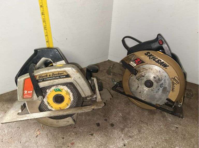 Black & Decker 7-1/4in Circular Saw and Skilsaw 7-1/4in Circular Saw