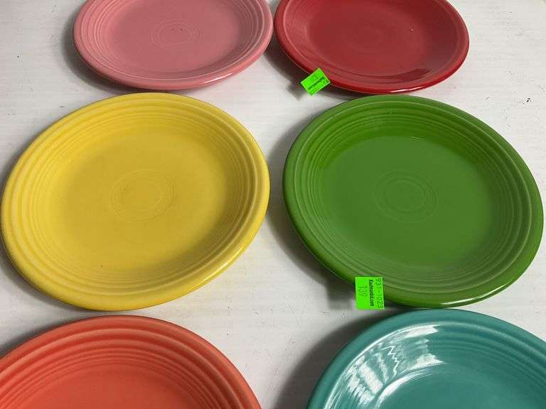Fiesta Saucer Plates