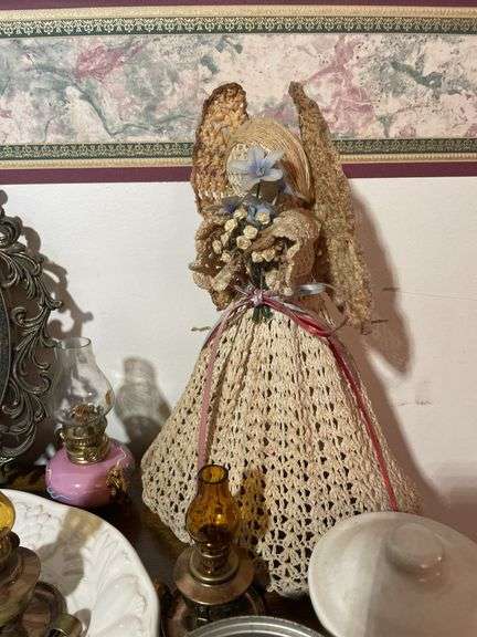 Turkey platter, decorative wall hangings, candle, candleholders and more