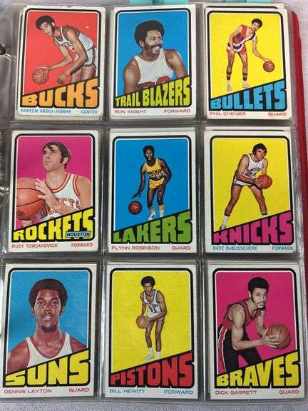 (225+) 1972-73 Topps Basketball Partial Set - with Stars & Hall of Famers