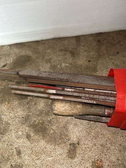 Assortment of Flat Files w/ Red Plastic Box