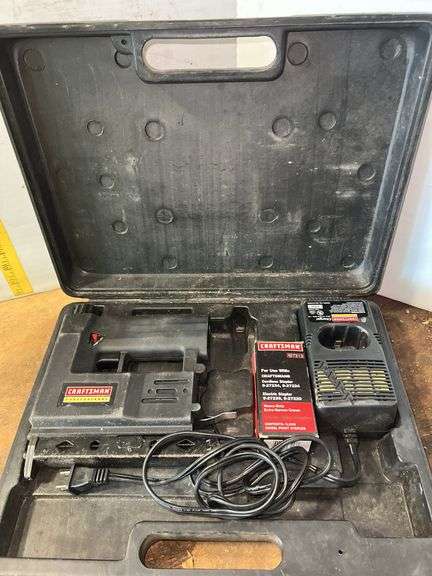 Craftsman Cordless Stapler w/ Carrying Case