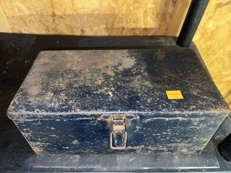 Tachometer in Metal Toolbox