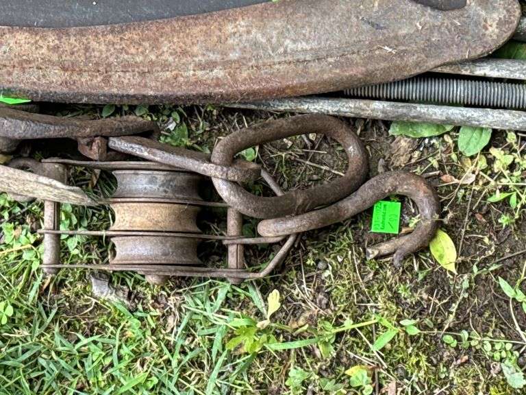 Turnbuckles, Mattock Heads, Sickle Scythe Heads, and Pulleys