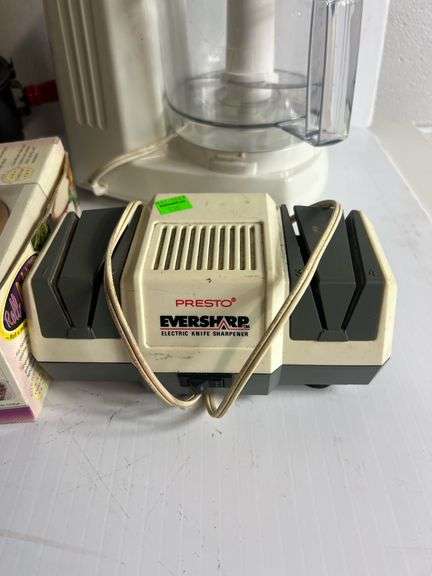 Electric Knife Sharpener, Mini Slicer, Chopper, Popcorn Popper, Steamer