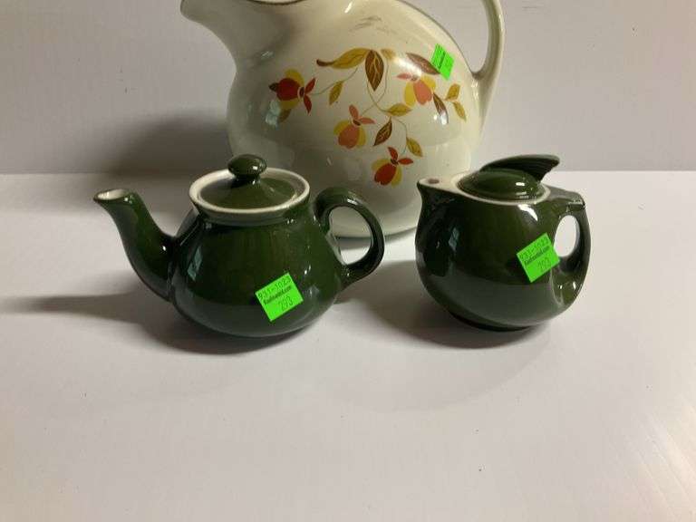 Hall Pitcher, Hall Creamer and Sugarer