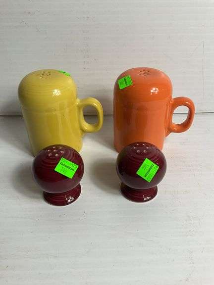 Fiesta Salt and Pepper Shakers (2 Sets)