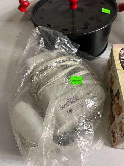 Electric Knife Sharpener, Mini Slicer, Chopper, Popcorn Popper, Steamer
