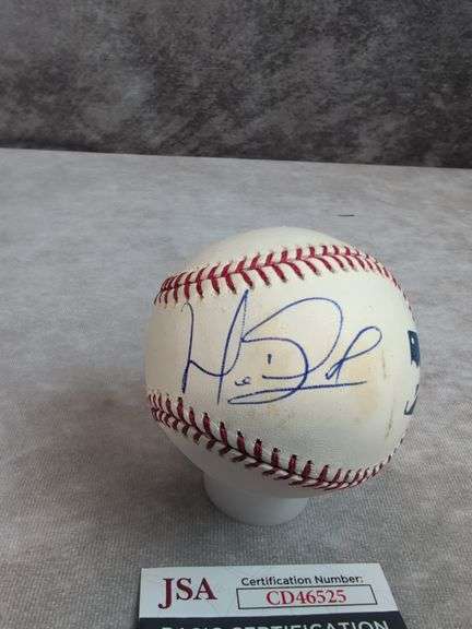 Manny Ramirez signed MLB baseball, JSA