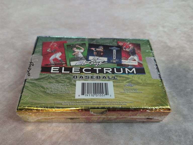 2024 Leaf Electrum Baseball Hobby Box Sealed
