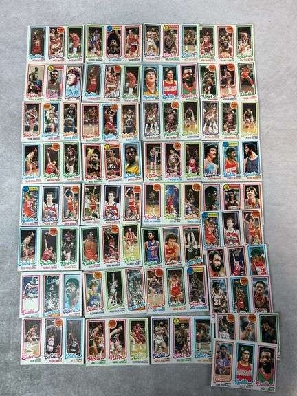 (90+) 1980-81 Topps Basketball Cards - Un-Perforated