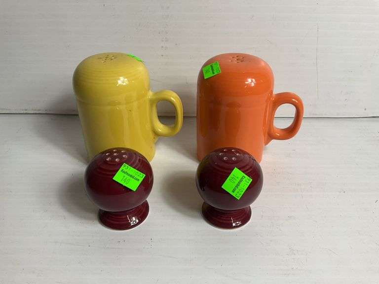 Fiesta Salt and Pepper Shakers (2 Sets)