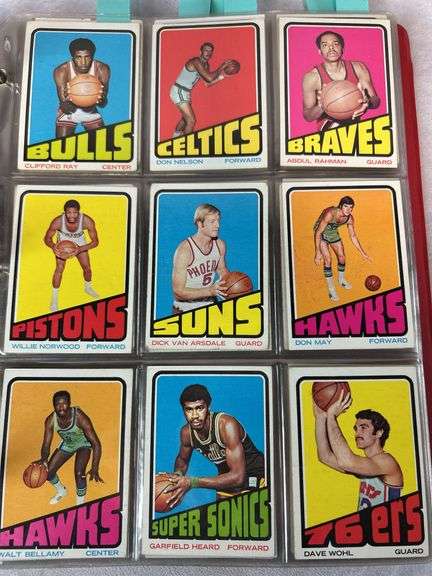 (225+) 1972-73 Topps Basketball Partial Set - with Stars & Hall of Famers