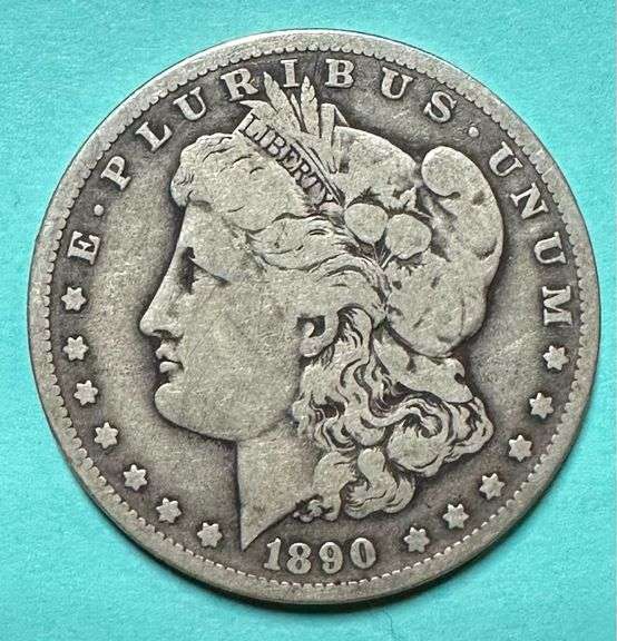 1890-O Morgan Silver Dollar