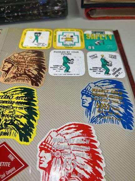 Assortment of Mining Stickers