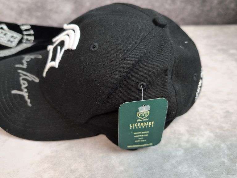 Gary Player signed hat w/display case, Upper Deck authenticated