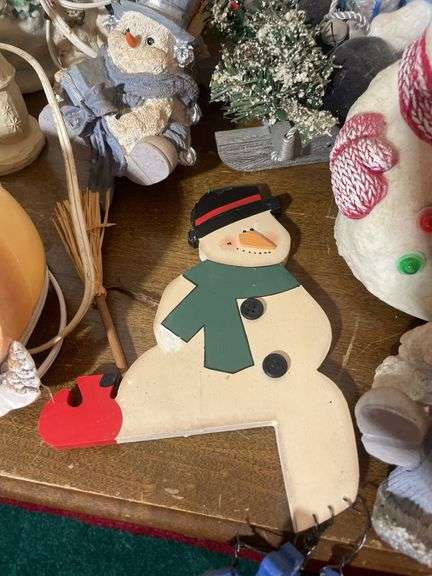 (2) boxes of Christmas items including figurines, lamp, musicals and more