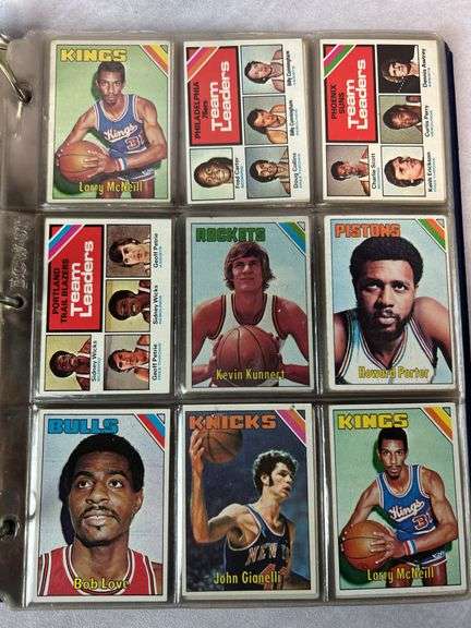 (175+) 1975-76 Topps Basketball Cards with Duplicates