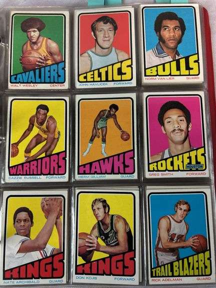 (225+) 1972-73 Topps Basketball Partial Set - with Stars & Hall of Famers
