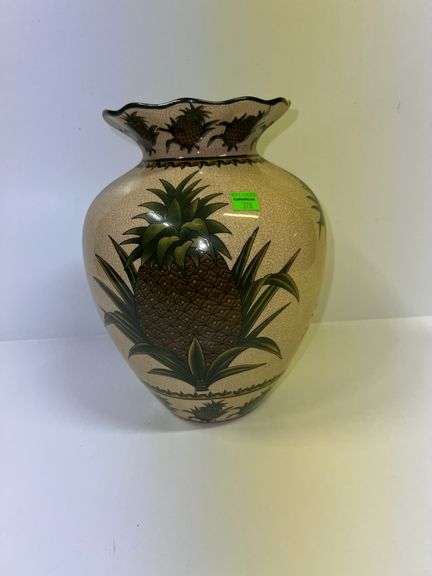 Decorative Pineapple Theme Vase