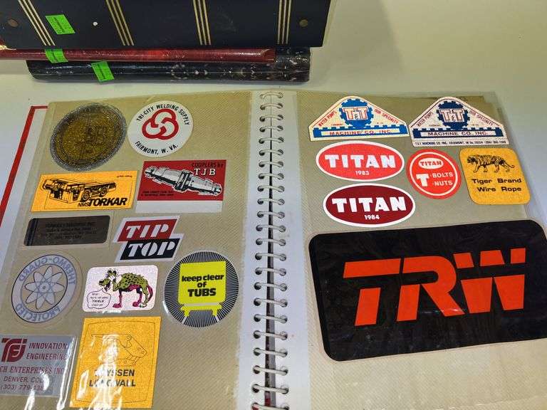 Assortment of Mining Stickers