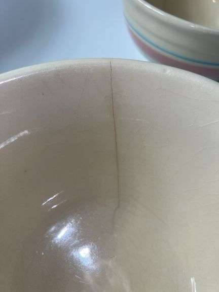 Vintage McCoy Ceramic Bowls and Coffee Cup