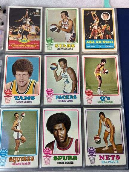 (225+) 1973-74 Topps Basketball Partial Set -