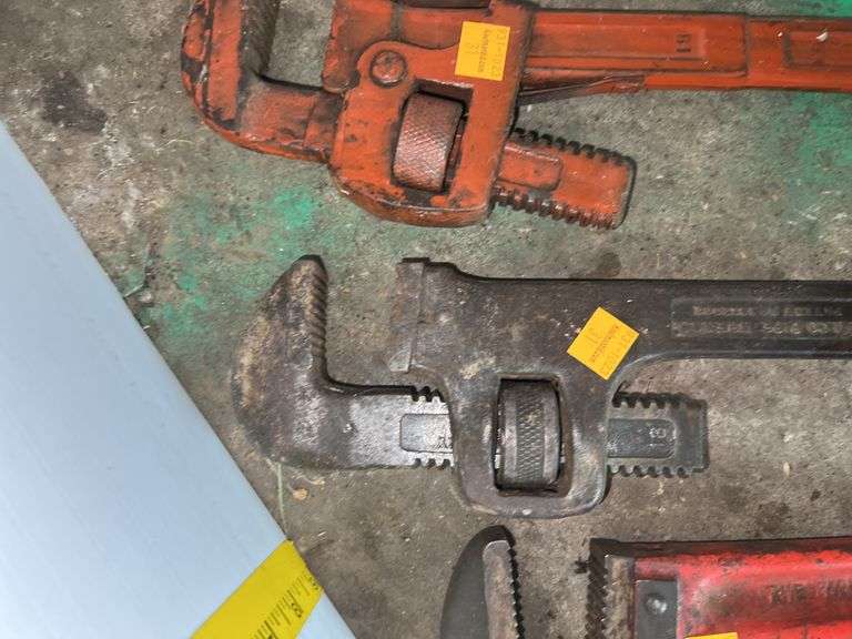 (3) 13” Pipe Wrenches