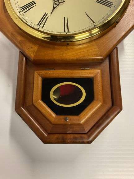 Vintage Wooden Wall Clock