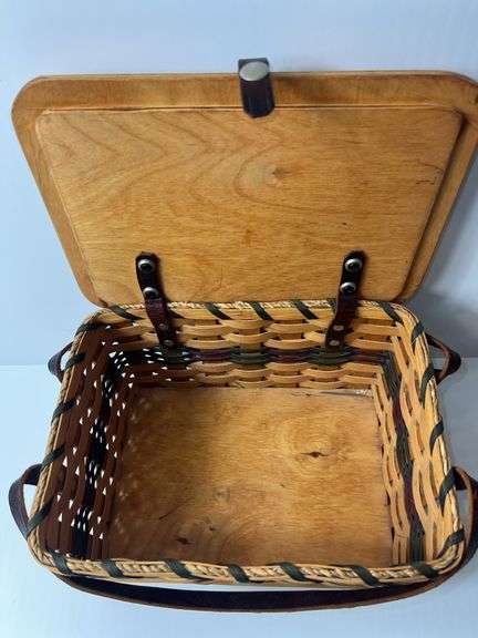 Woven Picnic Basket
