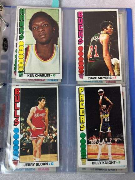 1976-77 Topps Basketball Near Complete Set