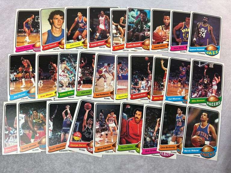 Complete 1979 Topps Basketball set